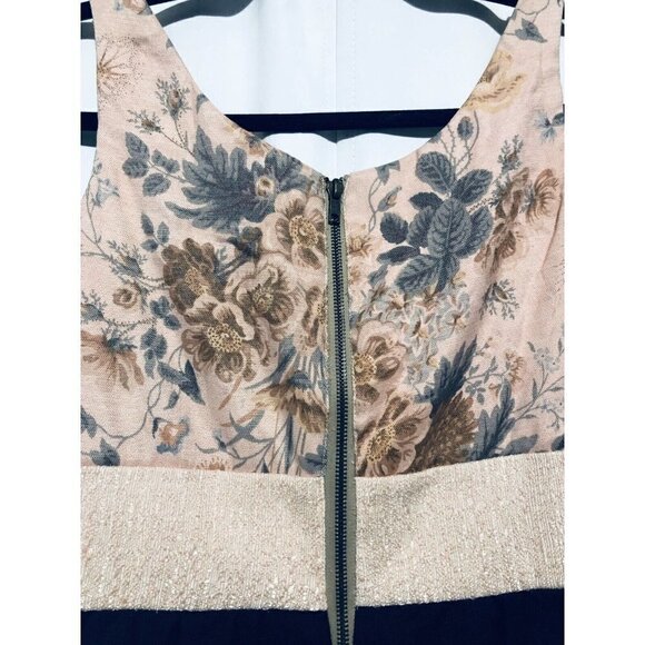 Handcut by Preloved Womens Size XS Ki Ki A Line Dress Sleeveless Floral Y2K - Picture 5 of 7